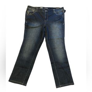 Lane Bryant Simply Straight Jeans Size 24 Brand New